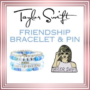 TAYLOR SWIFT Friendship Tour Bracelet & Collector’s Pin